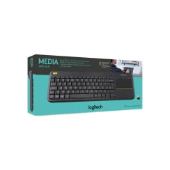 Logitech K400 Plus Wireless Touch TV Keyboard New