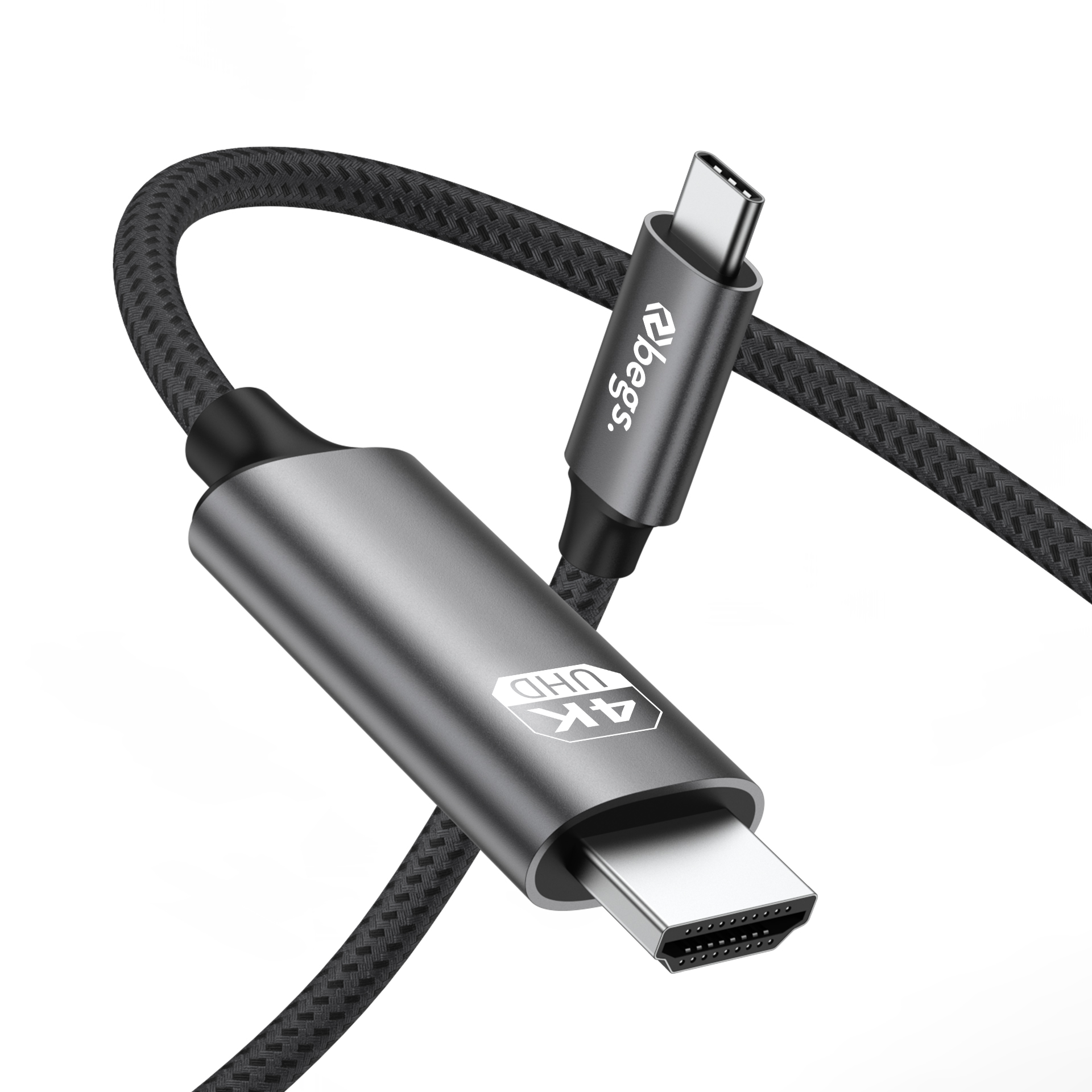 Begs USB C - USB C, Silicone Braided Cable with Display New - Figura 7