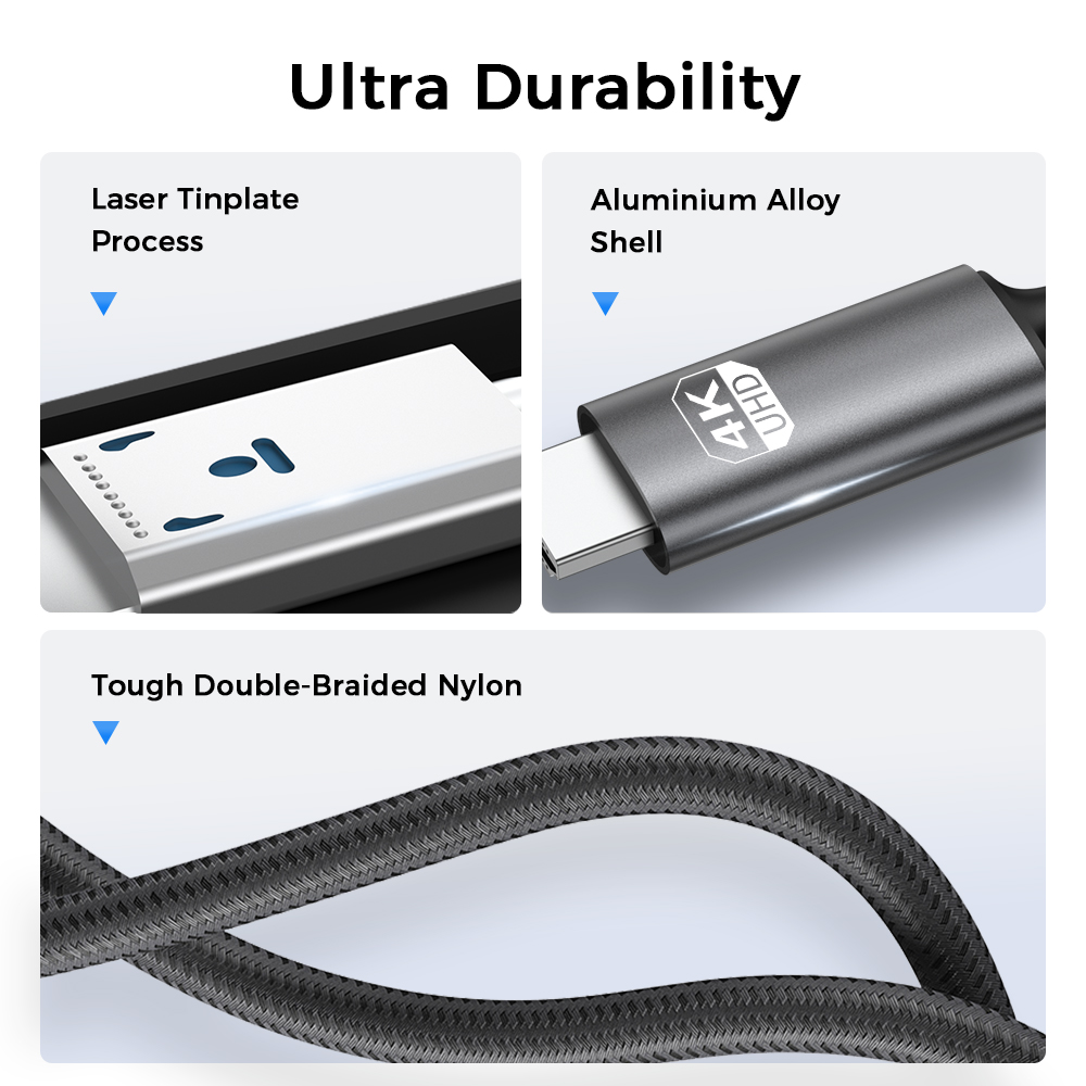 Begs USB C - USB C, Silicone Braided Cable with Display New - Figura 5