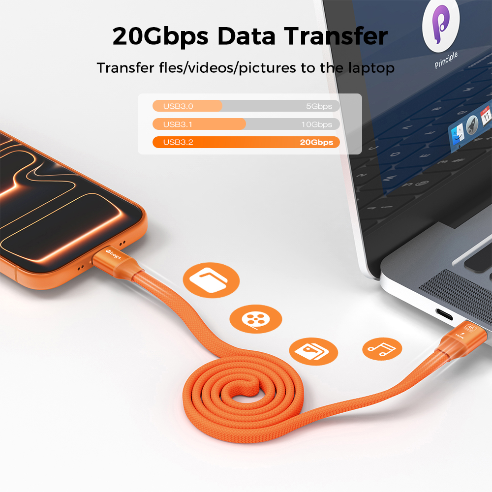 Begs USB C - USB C, Magnetic Flat Cable New - Figura 4