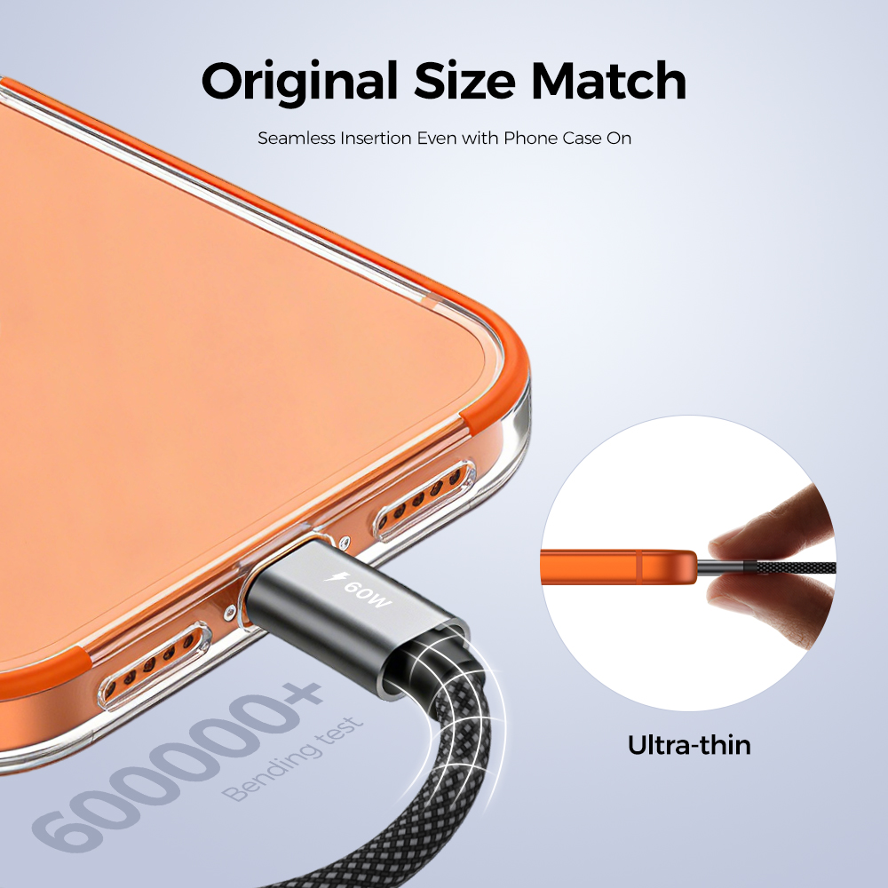 Begs USB C - USB C, Silicone Braided Cable New - Figura 4