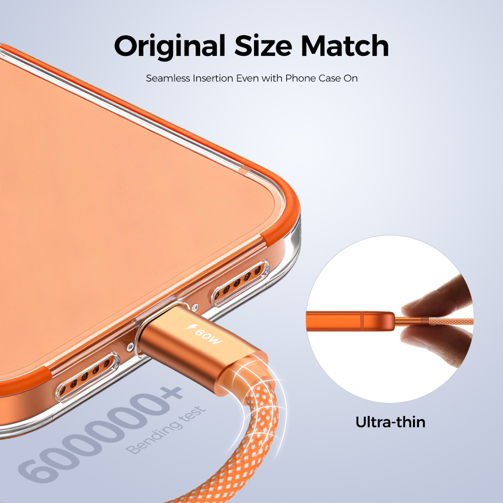 Begs USB C - USB C, Silicone Braided Cable New - Figura 3