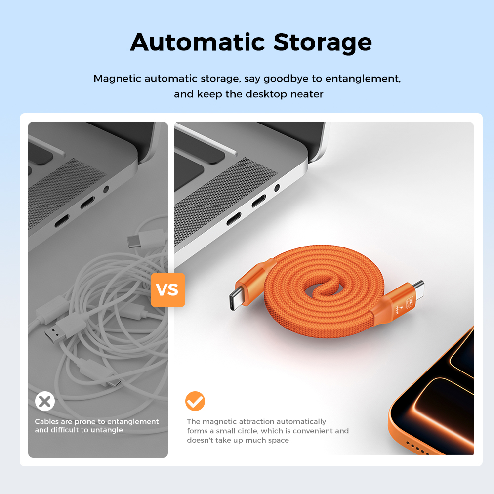 Begs USB C - USB C, Magnetic Flat Cable New - Figura 7