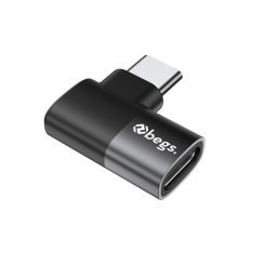 Begs, USB C - USB C 90°  Adapter New