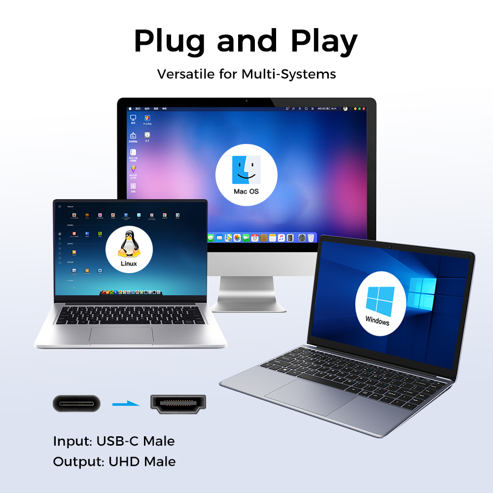 Begs USB C - USB C, Silicone Braided Cable with Display New - Figura 4