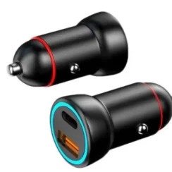 Car Charger 30W USB A + USB  C New