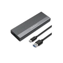 Qoltec 51854 Kase Alumini për M.2 SATA SSD NGFF USB 3.0 2TB New