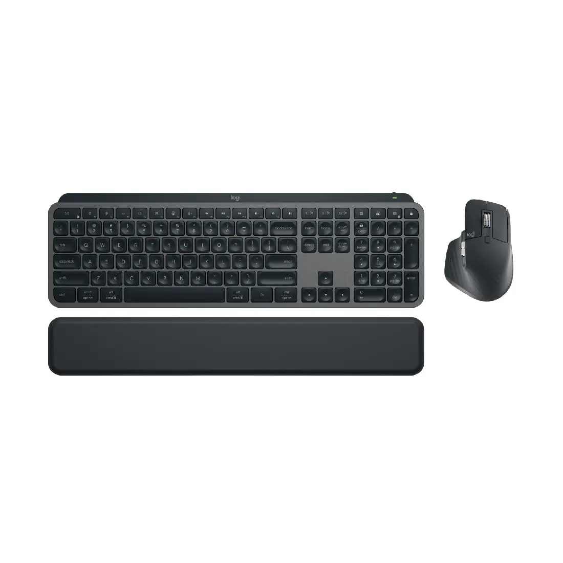 Logitech MX Keys S Combo Advanced Wireless Keyboard & Mouse Black