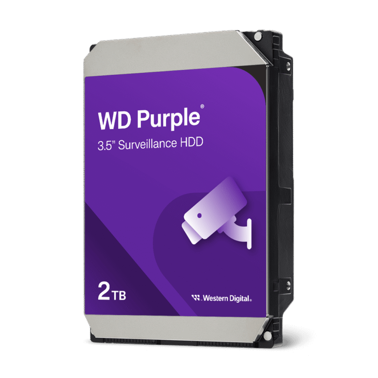 HDD 2TB WD Purple WD23PURZ 3.5″ SATA Surveillance NEW